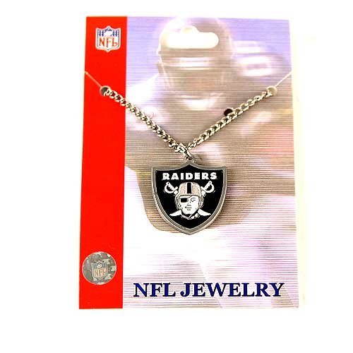 Oakland Raiders Metal Chain Necklace