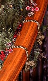 Decorative Garland Twist Ties - Gold