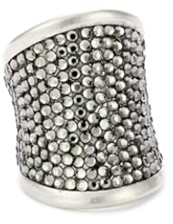 Deanna Hamro Atelier "Lulu" Black Diamond Pave Ring, Size 6