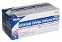 Dukal Cotton Tipped Applicators, 6", Sterile, 100-Count Boxes (Pack of 2)
