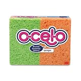 MMM728818 - Stay Fresh Sponges, 7x2x4-7/9, 6/PK, Assorted