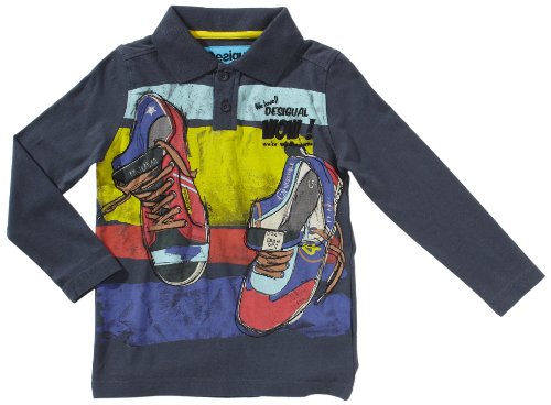 Desigual Boys 2-7 Long Sleeve Polo