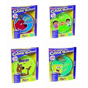 Fisher-Price Fun-2-Learn Computer Cool School Software Bundle: Clifford, Dora and Diego,... by 