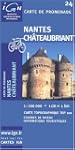 Carte touristique : Nantes - Ch�teaub...