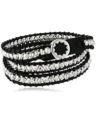 House of Harlow 1960 Karma Silver Wrap Bracelet