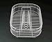 Kitchen & Housewares : Kohler K3280-0 Drainer Basket Wire Rinse Basket White