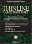NIV Thinline Bible, Large Print