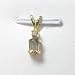  : 14K ALUSITE DIAMOND PENDANT