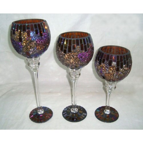 SET OF 3 MOSAIC PANEL BB