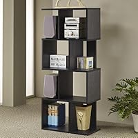 Celeste Display Cabinet/Bookcase Finish: Walnut