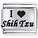 shih_tzu10shih tzu - I Heart Shih Tzu Dogs Italian Charm