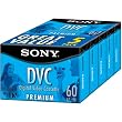 Sony DVC-60 PR/5 Premium Minidv Videocassette (5-Pack)