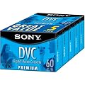 Sony DVC-60 PR/5 Premium Minidv Videocassette (5-Pack)