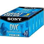 Sony DVC-60 PR/5 Premium Minidv Videocassette (5-Pack) 