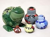 Rainforest Frogs Russian Nesting Doll 5pc/4