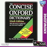 Oxford Concise Dictionary: 9th Edition