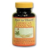 American Ginseng 500 mg, 50 Capsules