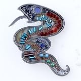 Chinese Zodiac Snake Brooch