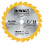 DEWALT DW9154 6-1/2-Inch 24 Tooth ATB Framing Saw Blade with 5/8-Inch Arbor
