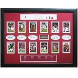 6 Signed Aston Villa 1982 European Cup Display Framed