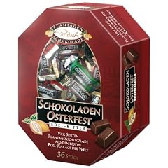 Rausch Plantagen-Schokolade Schokoladen Osterfest mit 4 Sorten Edel-Bitter Schokoladen-Minis, 240 g, 1er Pack (1 x 240 g)
