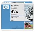 Original HP LaserJet 42A Black Print Cartridge in Retail Packaging