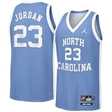 Nike North Carolina Tar Heels #23 Michael Jordan Carolina Blue Tradition Defined Legacy Throwback Basketball Jersey