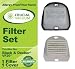 Black & Decker WASHABLE, REUSABLE VF20 DustBuster Filter Plus Cover; Compare With Black & Decker Vacuum Part # VF20, VF-20, 499739-00, 49973900