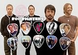 Foo Fighters Signed Autographed 500 Limited Edition Guitar Pick Set Display