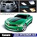 LEDpartsNow Interior LED Lights Replacement for 2010-2015 Chevy Camaro Accessories Package Kit (4 Bulbs), WHITE