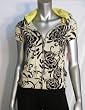 Knitwit 55% Silk 45% Cashmere S/S Floral Blossom Hoodie
