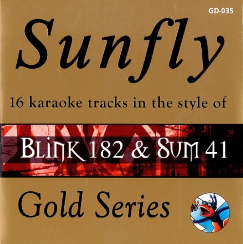 CD-Charts  Music : Sunfly Karaoke Gold CD + G - Blink 182 & Sum 41