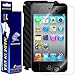 ArmorSuit MilitaryShield Black Carbon Fiber Skin Back Protector Back Film + Screen Protector Max Coverage MilitaryShield Screen Protector For Apple iPod Touch 4G (4th Generation) - HD Clear