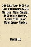 2000 Atp Tour: 2000 Atp Tour, 2000 Indian Wells Masters - Men's Singles, 2000 Tennis Masters Series, 2000 Qatar Mobil Open - Singles