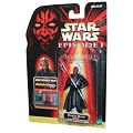 Star Wars Episode 1 CommTech 4 Inch Tall Action Figure - DARTH MAUL (Jedi Duel) with Double Bladed Lightsaber Plus CommTech Chip
