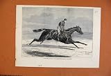 Chariebert Winer Two Thousand Newmarket C1879 Print