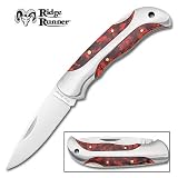 Ridge Runner Bloodshot Lockback Folding Knife
