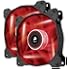 Corsair Air Series AF120 LED Quiet Edition High Airflow Fan Twin Pack - Red (CO-9050016-RLED)