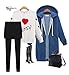 Womens Winter Casual Zip up Coat Hoodie Cardigan Outwear Jacket Long Sweatshirt