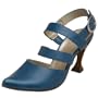 John Fluevog Women's Arabica Slingback Pump,Caviar Royal Blue,6 M US