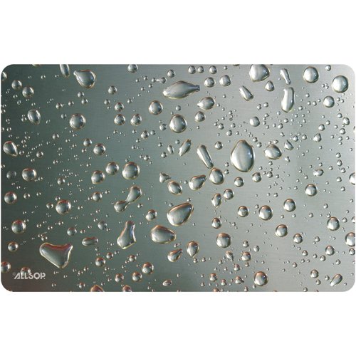 External hard drive:Widescreen Mouse Pad-metal Raindrop-bulk
