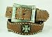 Ladies Scalloped Fashion Western Belt
