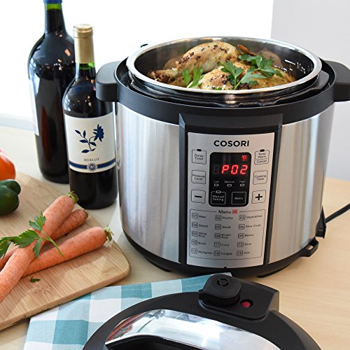 Cosori 7in1 MultiFunctional Pressure Cooker with Glass Lid and