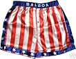 Rocky Balboa Apollo Movie Boxing American Flag Shorts