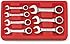 GearWrench 9507 7 Piece SAE Stubby Combination Ratcheting Wrench Set