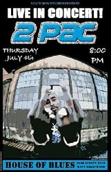 Tupac Live in Concert New Poster Print