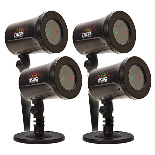 Star Night Laser Red/Green Combination 4 Pack