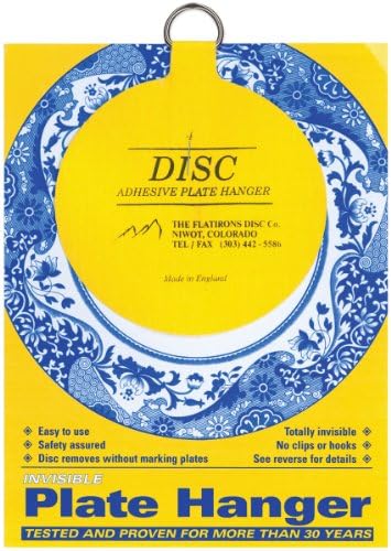 Invisible Plate Hanger 4-For Plates Up To 12 Diameter