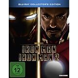Iron Man / Iron Man 2 (Steelbook) [Blu-ray] [Collector's Edition]