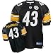 Reebok Pittsburgh Steelers Troy Polamalu Authentic Jersey-Size: Size 52